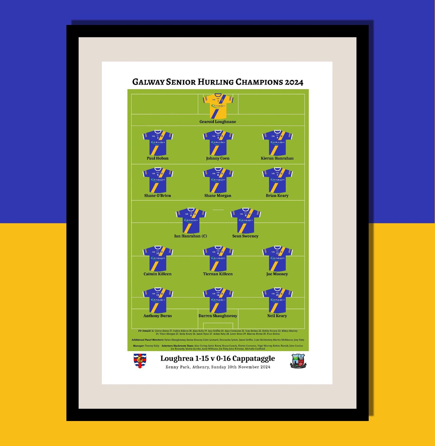 Loughrea 2024 Galway Senior Hurling Champions