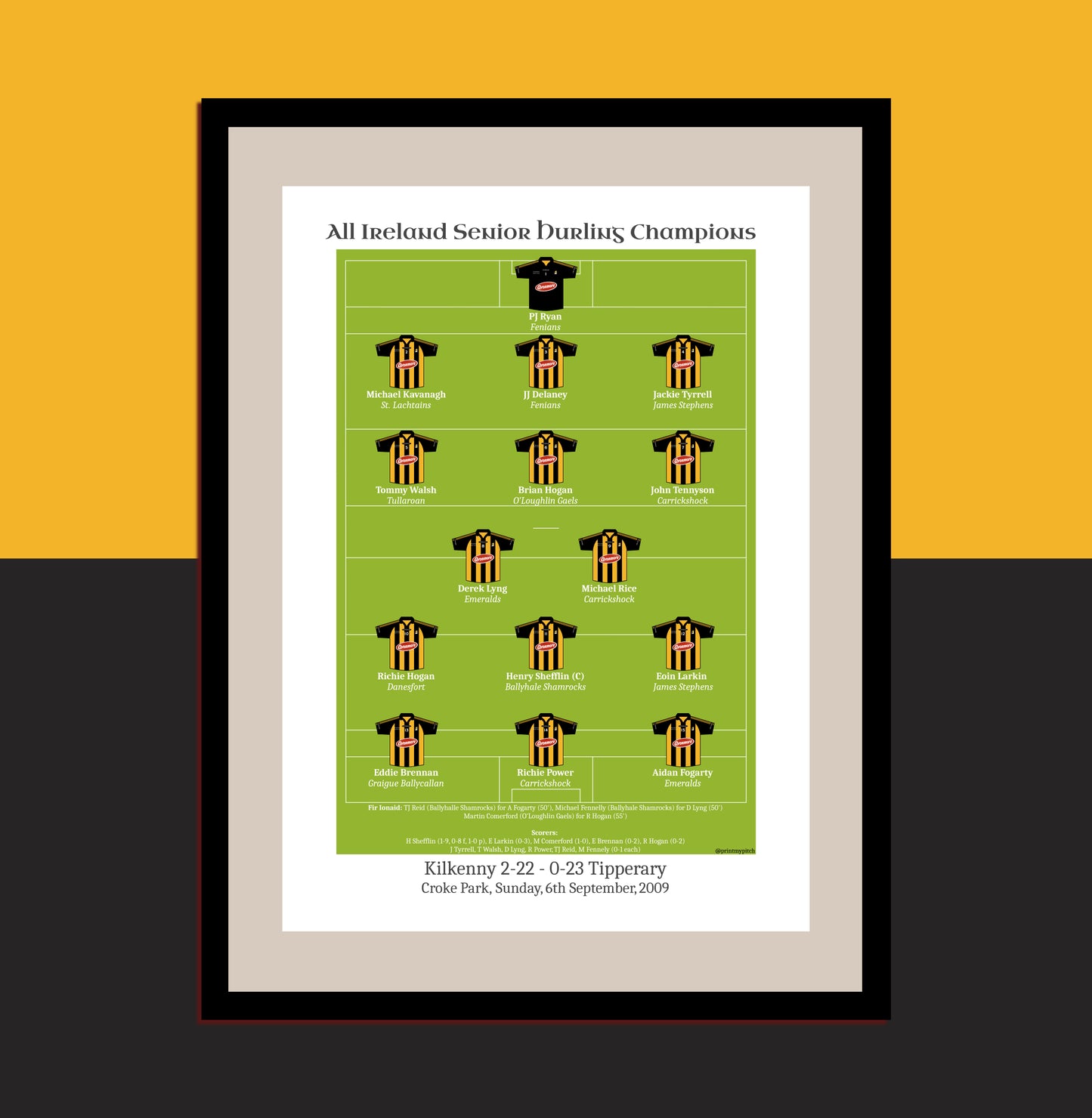 Kilkenny 2009 All Ireland Hurling Champions