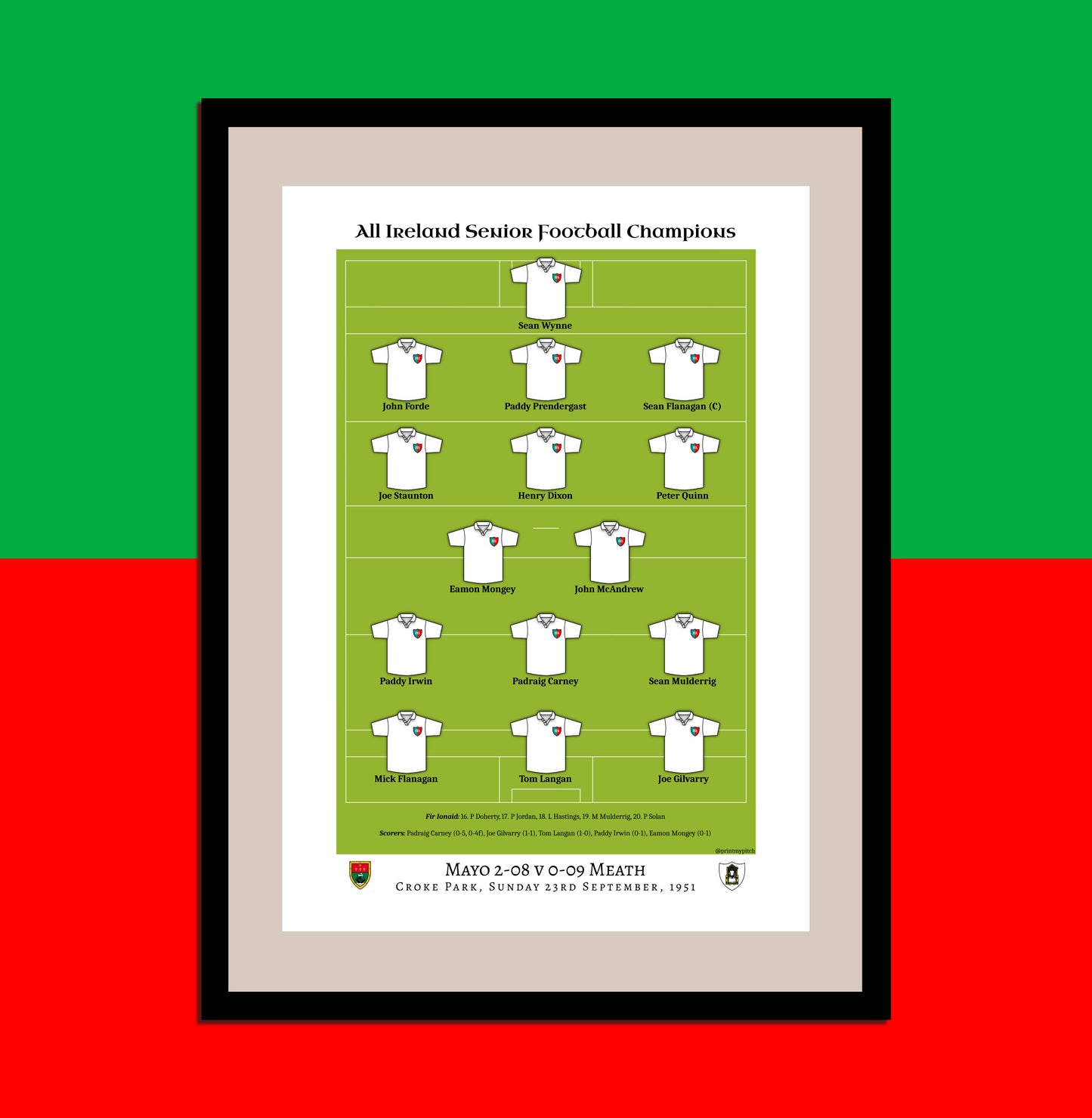 Mayo 1951 All Ireland Champions
