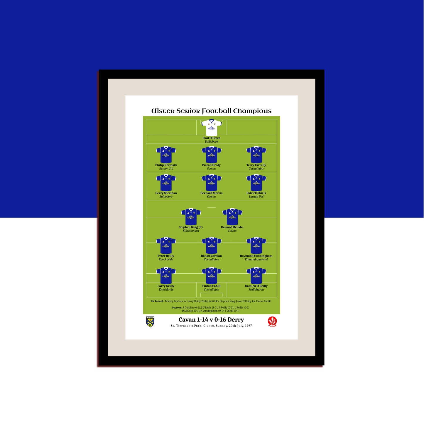 Cavan 1997 Ulster Champions