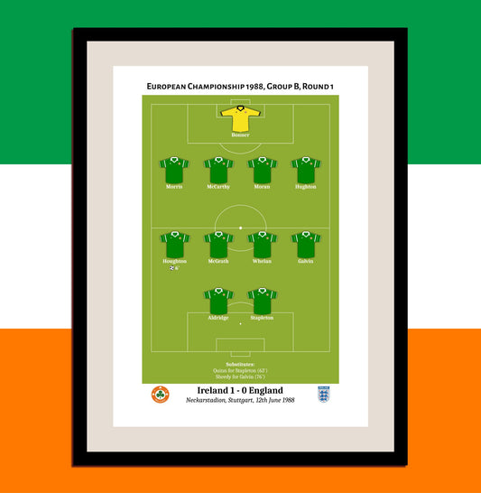 Ireland v England Euro 88