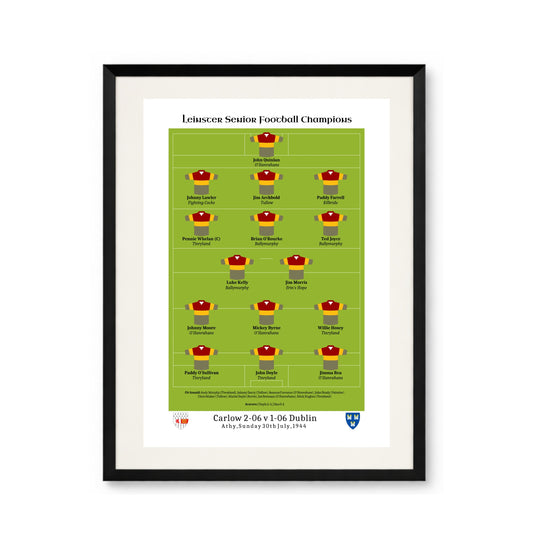Carlow 1944 Leinster Champions