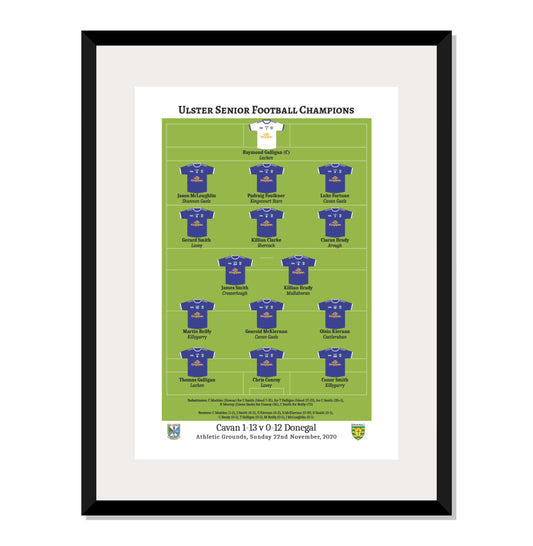 Cavan 2020 Ulster Football Champions