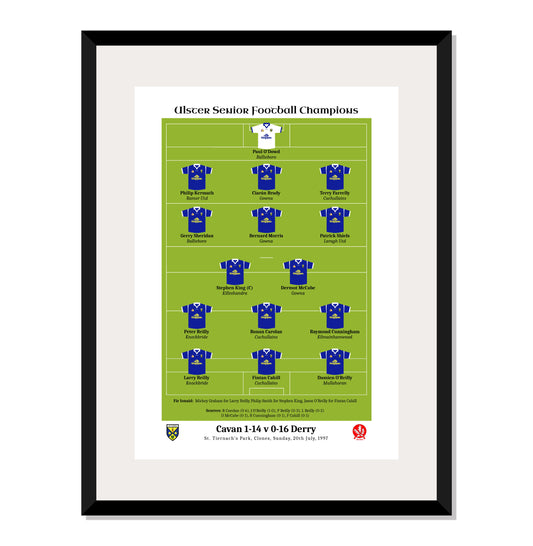 Cavan 1997 Ulster Champions