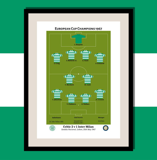 Celtic 1967 European Champions