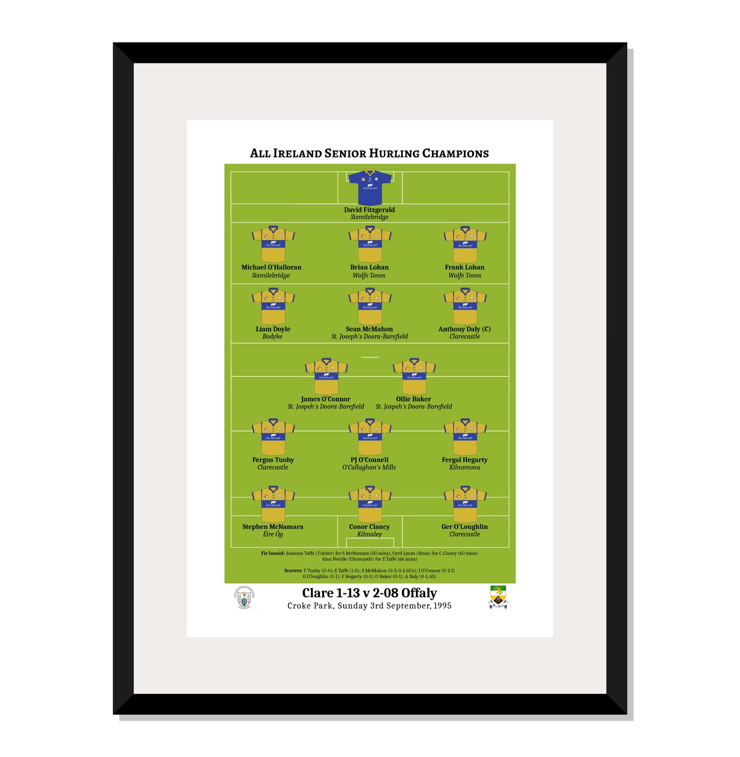 Clare 1995 All Ireland Hurling Champions