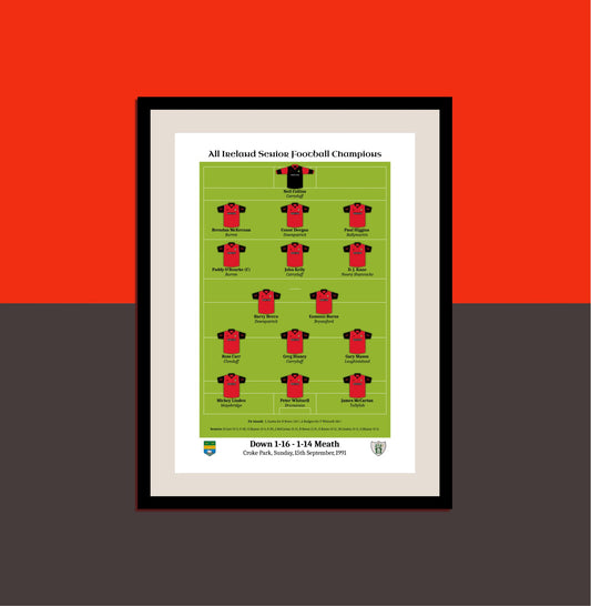 Down 1991 All Ireland Champions