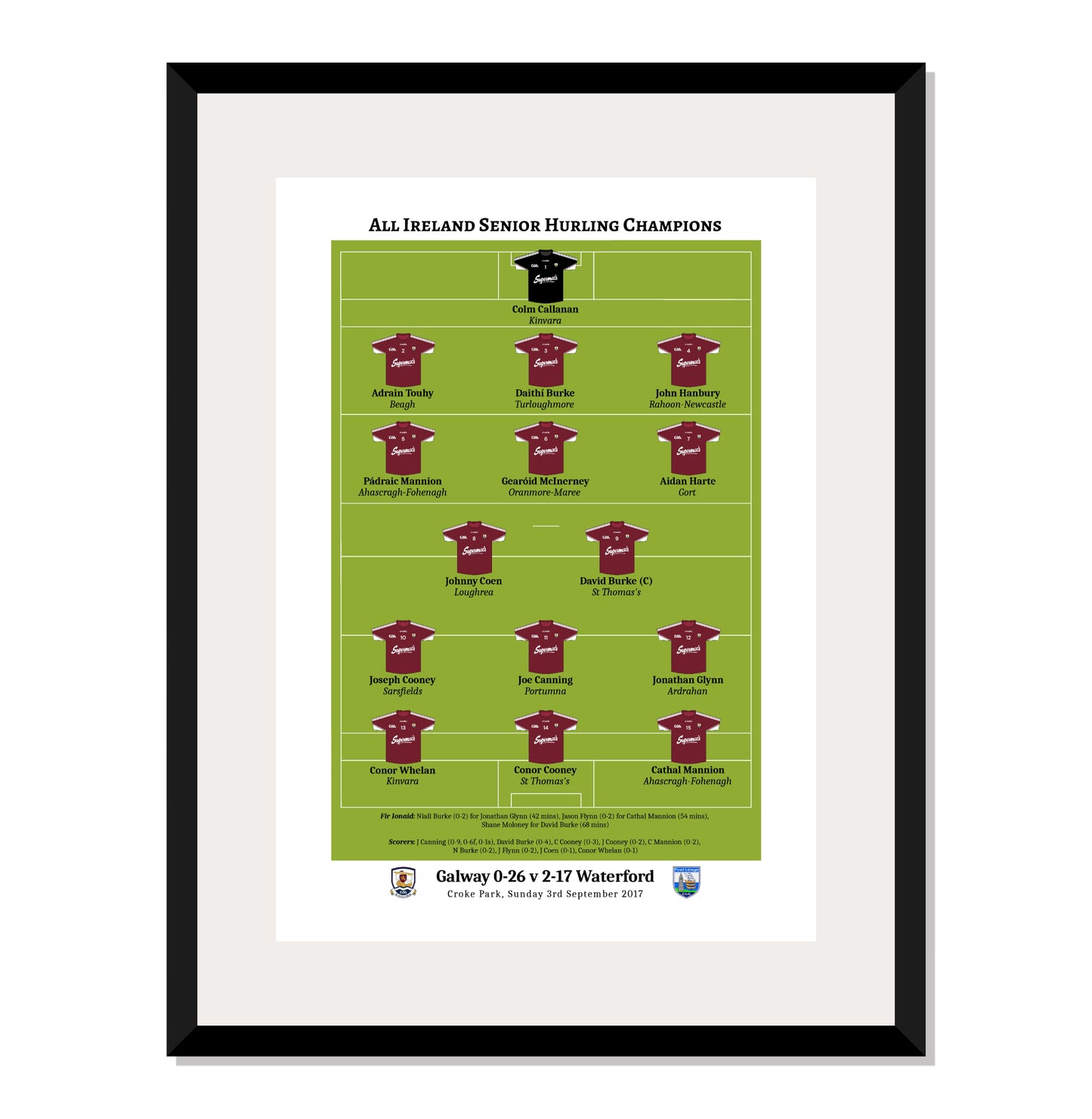 Galway 2017 All Ireland Champions