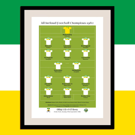 Offaly 1982 All Ireland Champions