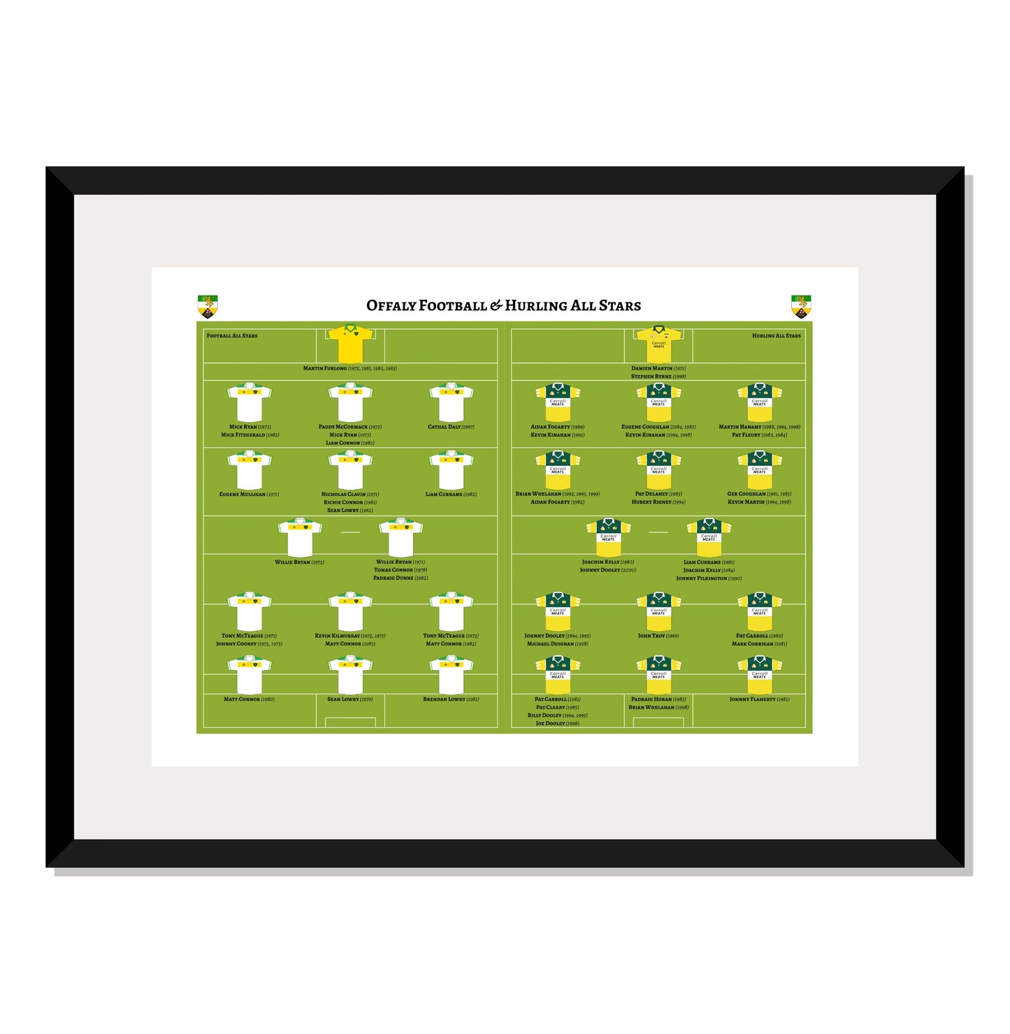 Offaly Hurling & Football All Stars