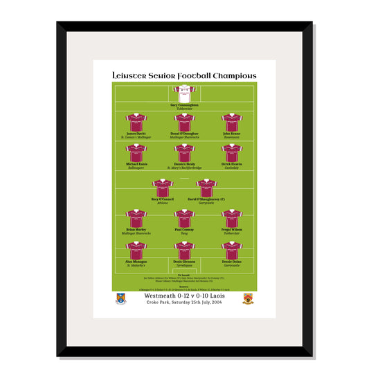 Westmeath 2004 Leinster Champions