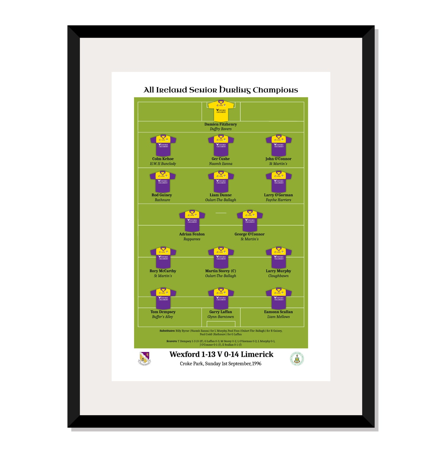 Wexford 1996 All Ireland Champions