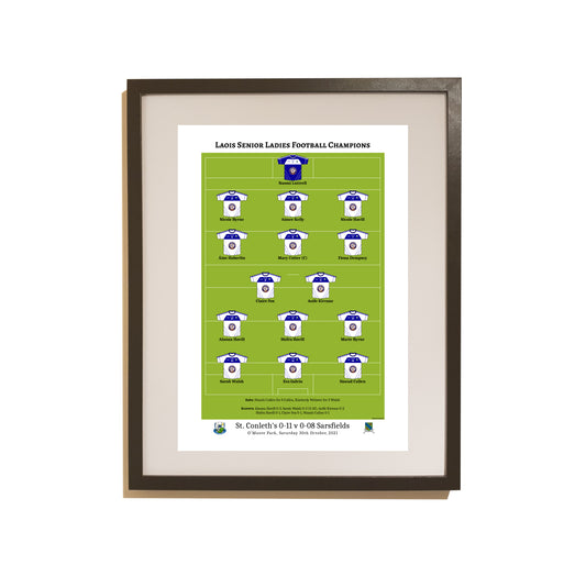 St. Conleth's - Laois Senior Ladies Champions 2021