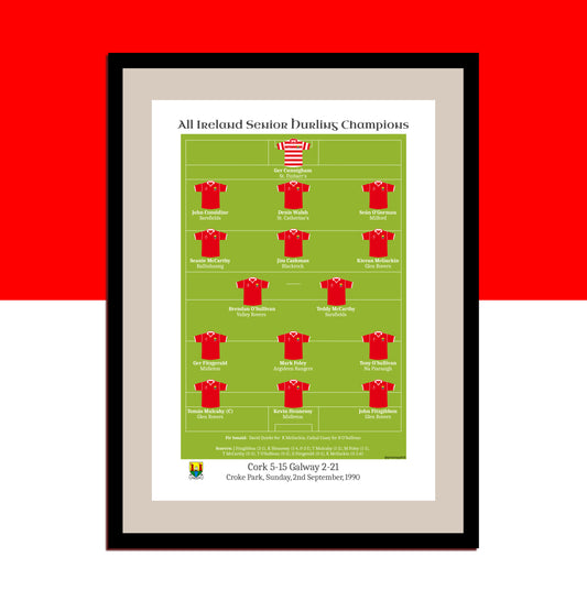 Cork 1990 Hurling All Ireland Champions