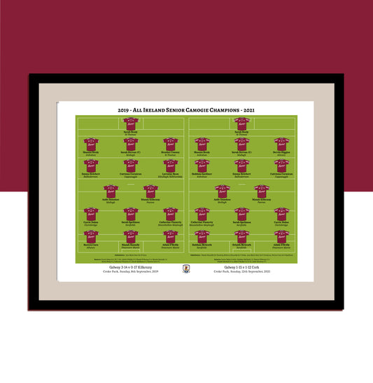 Galway Camogie - All Ireland Champions 2019 & 2021