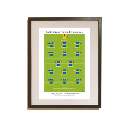 O Demspey's - Laois Senior Champions 1980