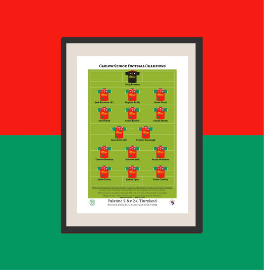 Palatine - Carlow Senior Champions 2022