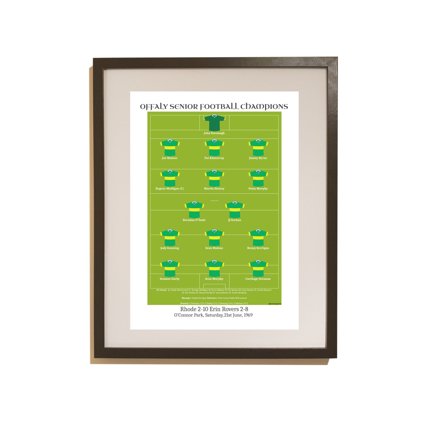 Rhode - Offaly Senior Champions 1969