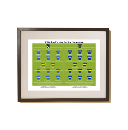 Tipperary 2016 & 2019 All Ireland Champions Double